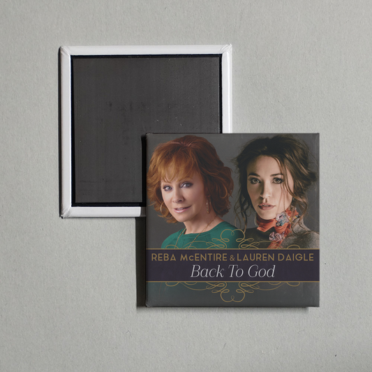 Reba McEntire - Back To God Album Cover Fridge Magnet
