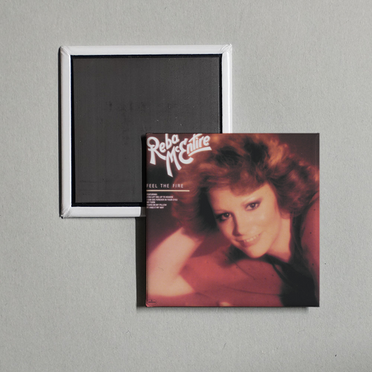 Reba McEntire - Feel The Fire Album Cover Fridge Magnet
