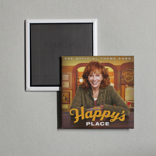 Reba McEntire - Happy's Place (Theme Song) Album Cover Fridge Magnet