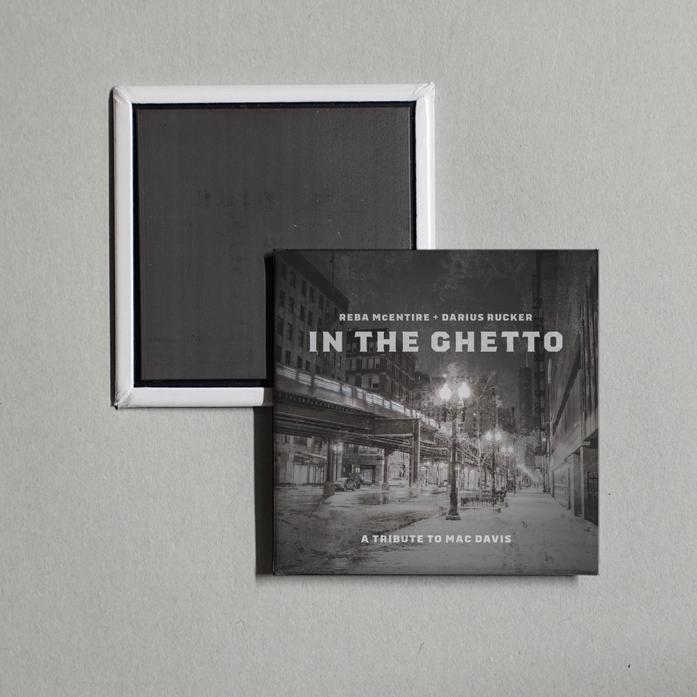 Reba McEntire - In The Ghetto Album Cover Fridge Magnet