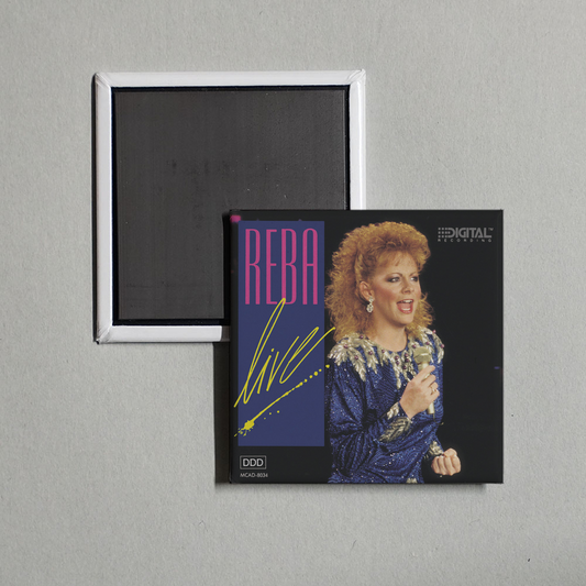 Reba McEntire - Live Album Cover Fridge Magnet