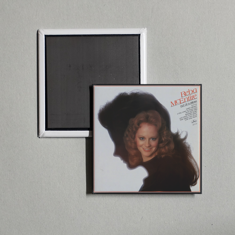 Reba McEntire - Out Of A Dream Album Cover Fridge Magnet