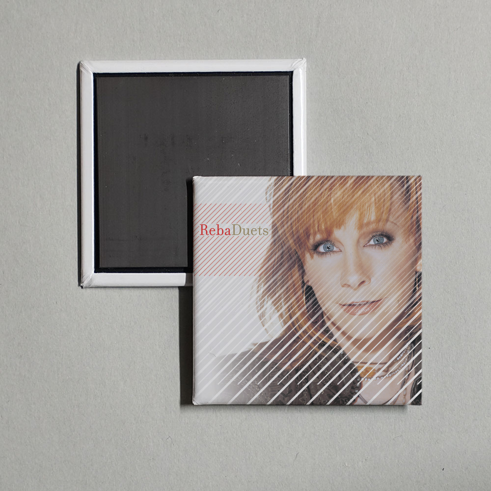 Reba McEntire - Reba Duets Album Cover Fridge Magnet