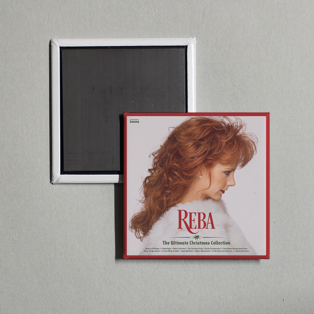Reba McEntire - The Ultimate Christmas Collection Album Cover Fridge Magnet