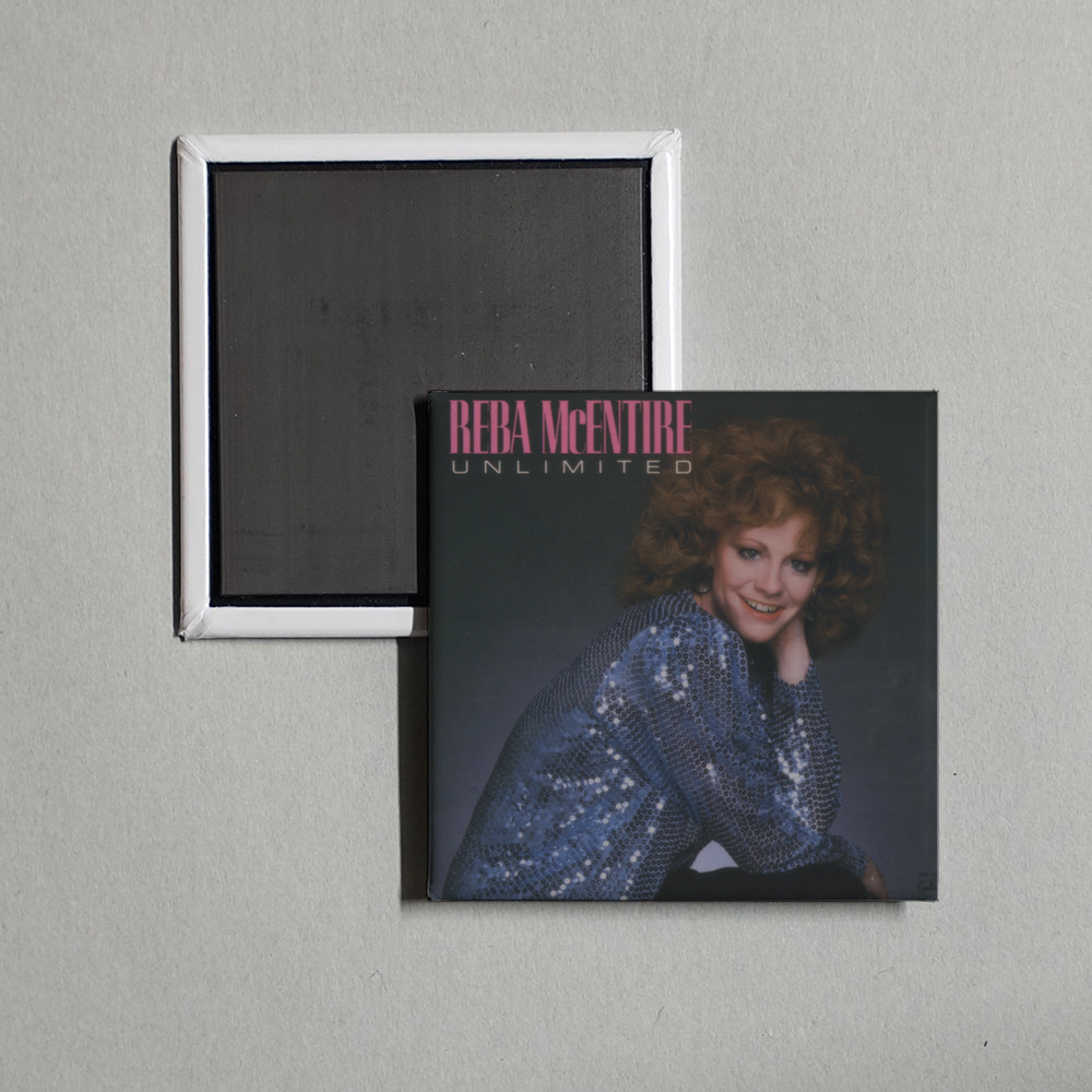 Reba McEntire - Unlimited Album Cover Fridge Magnet