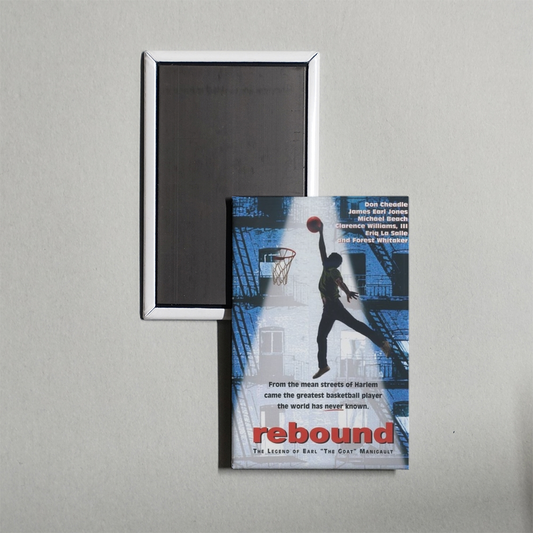 Rebound The Legend of Earl 'The Goat' Manigault Mini Movie Fridge Magnet