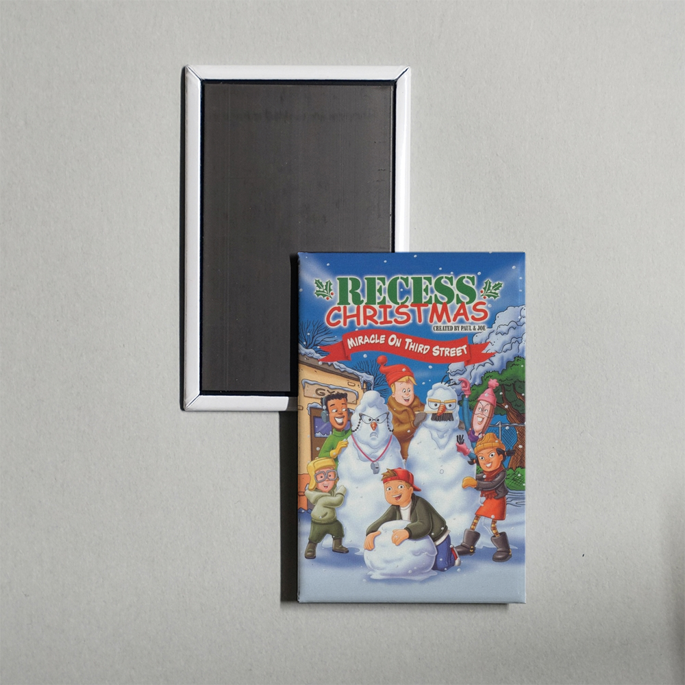 Recess Christmas Miracle On Third Street Mini Movie Fridge Magnet