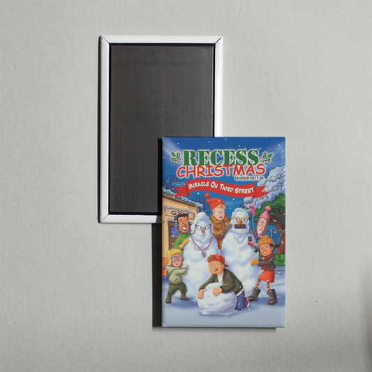 Recess Christmas Miracle On Third Street Mini Movie Fridge Magnet
