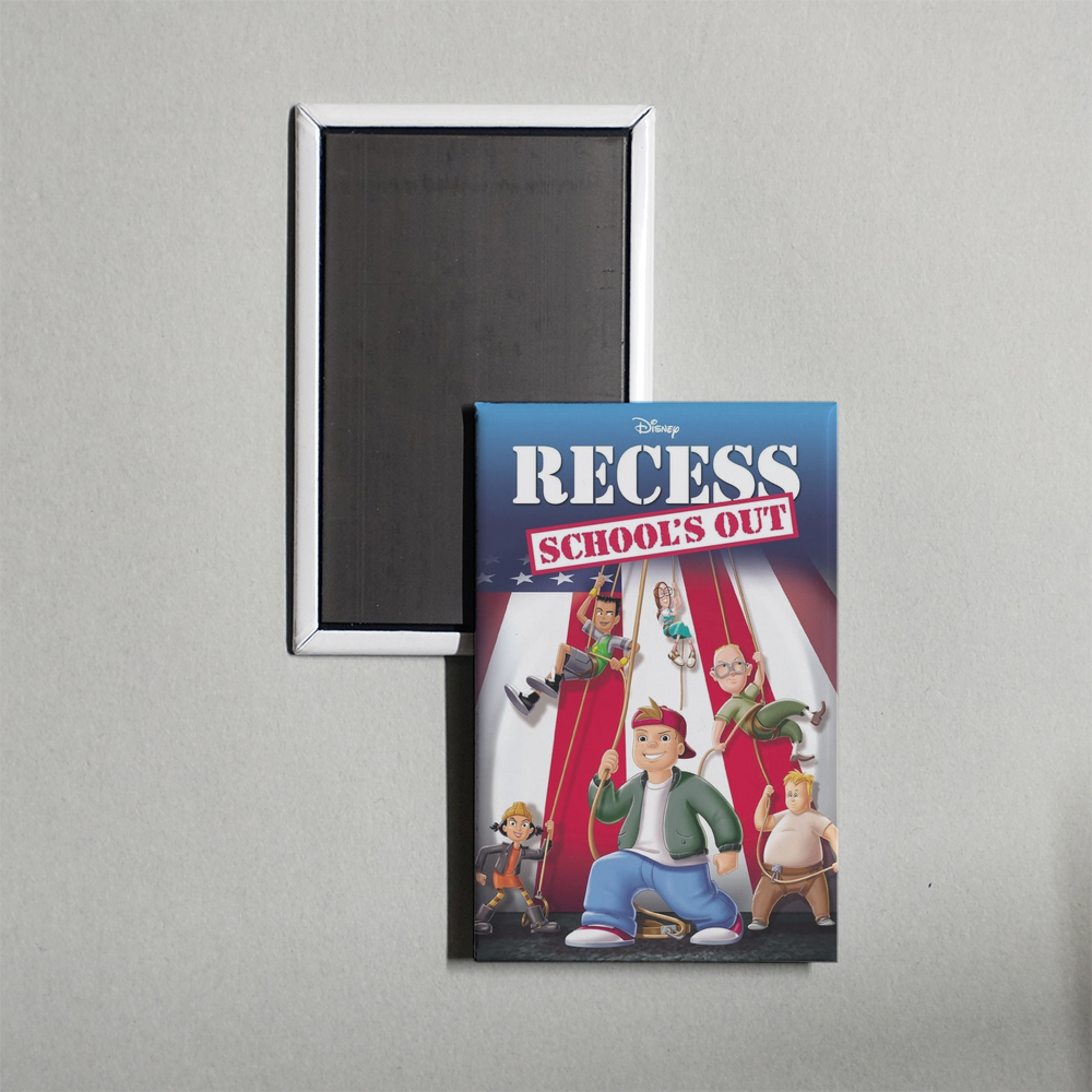 Recess School's Out Mini Movie Fridge Magnet