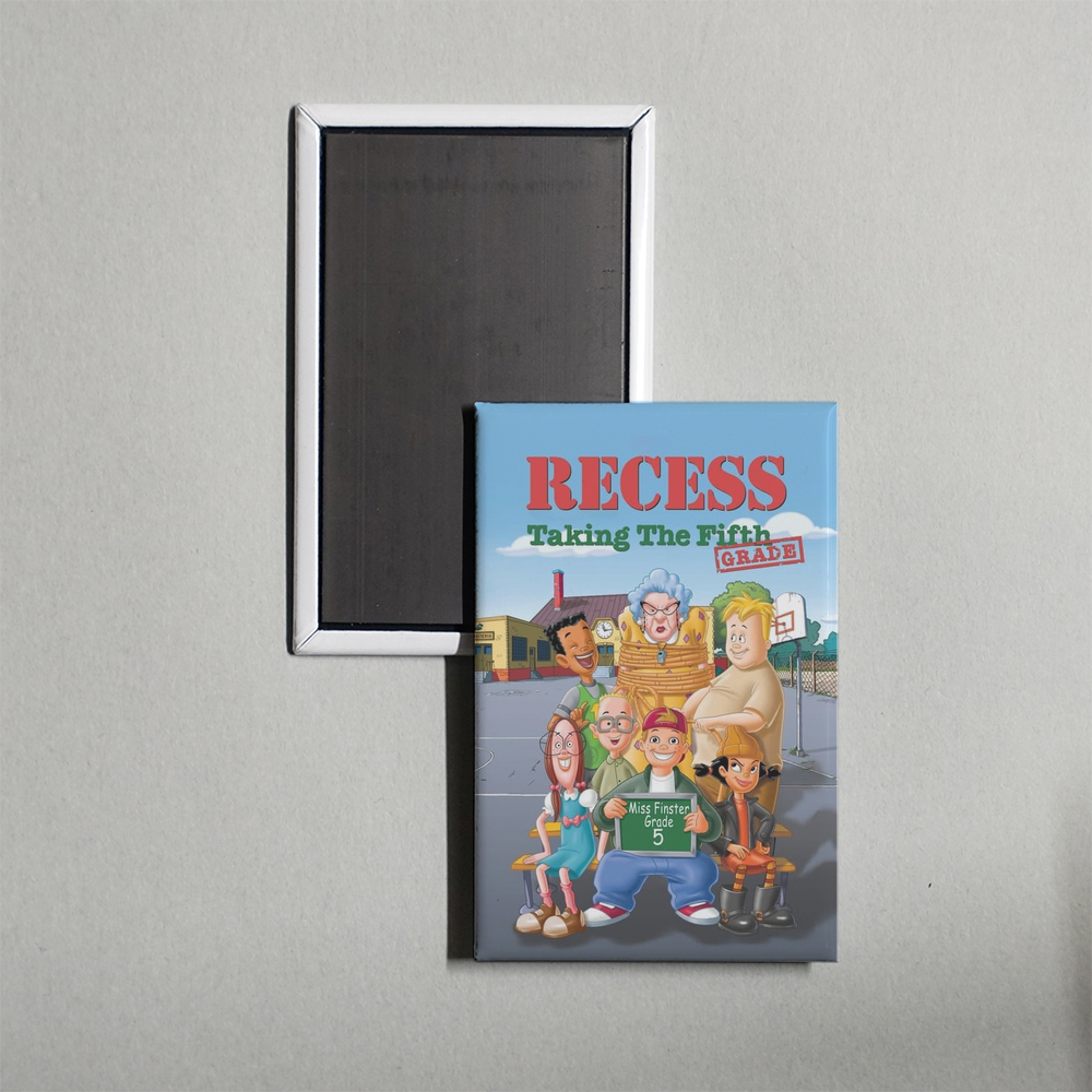Recess Taking the Fifth Grade Mini Movie Fridge Magnet
