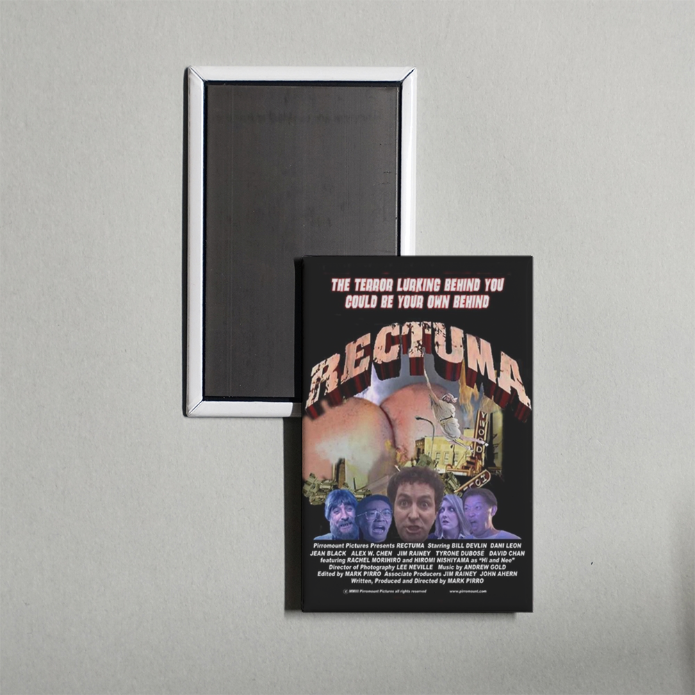 Rectuma Mini Movie Fridge Magnet