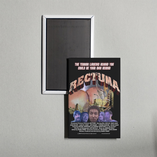 Rectuma Mini Movie Fridge Magnet
