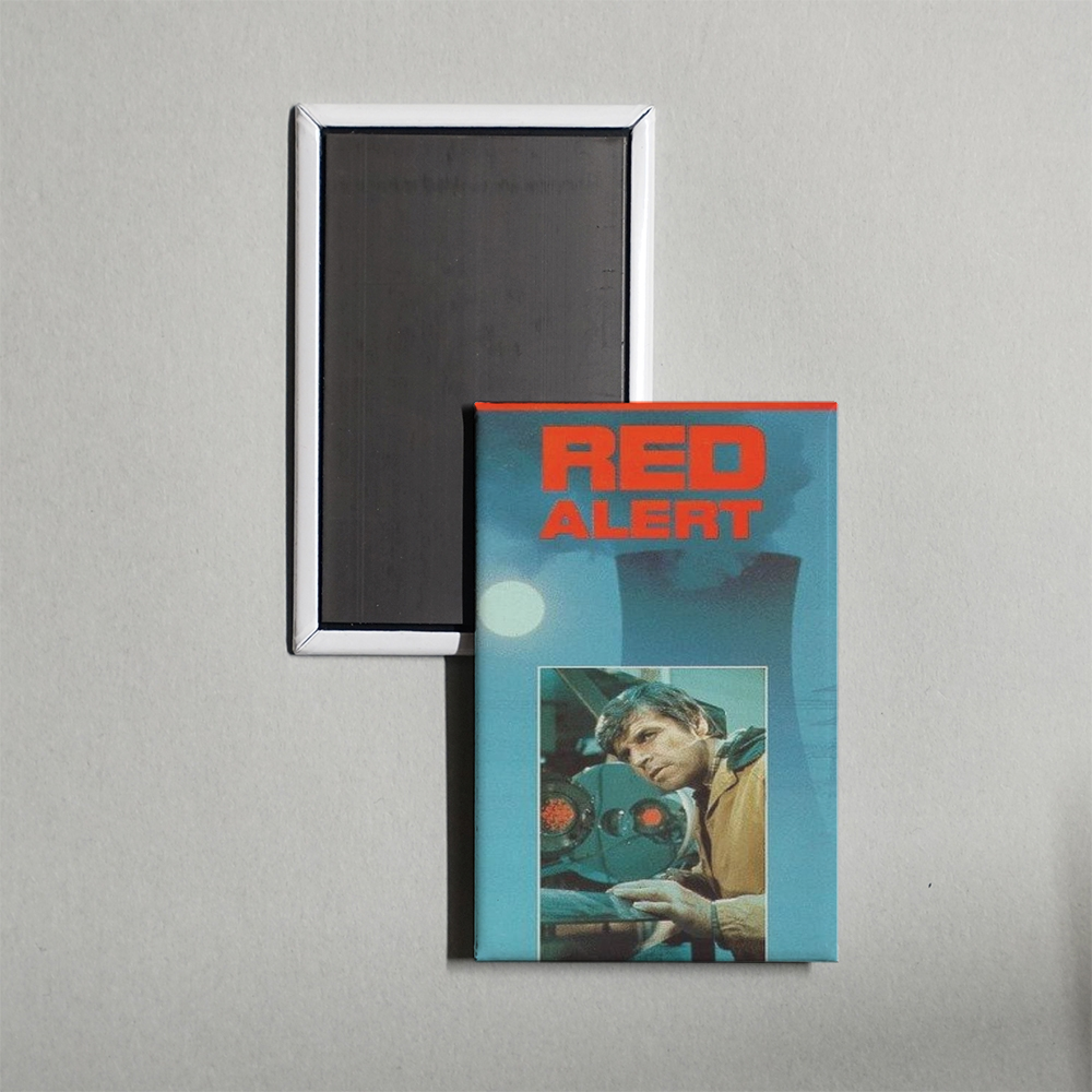 Red Alert Mini Movie Fridge Magnet