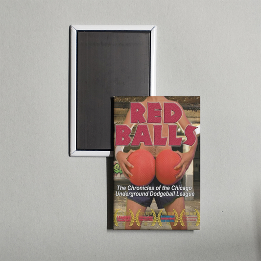 Red Balls Mini Movie Fridge Magnet