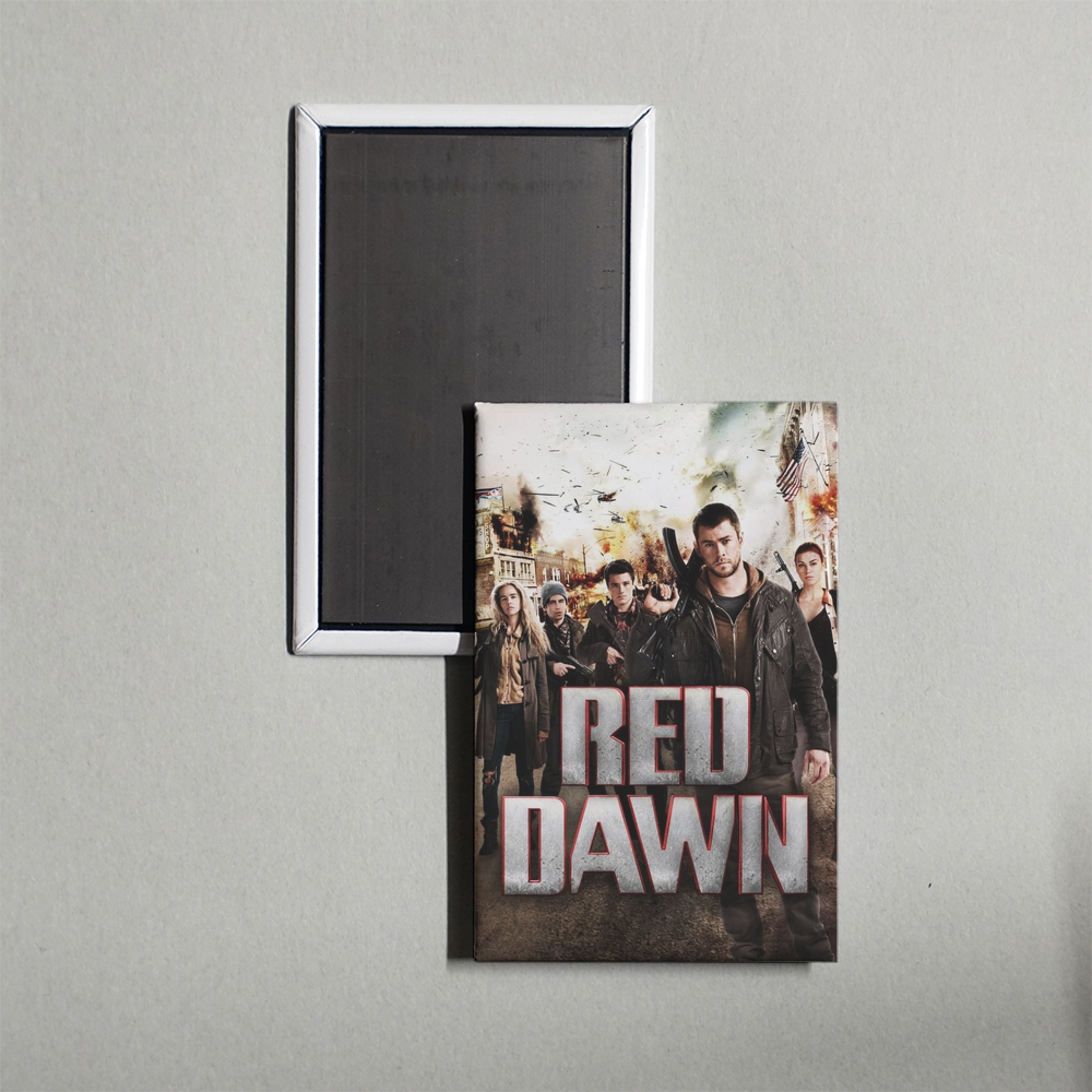 Red Dawn Mini Movie Fridge Magnet