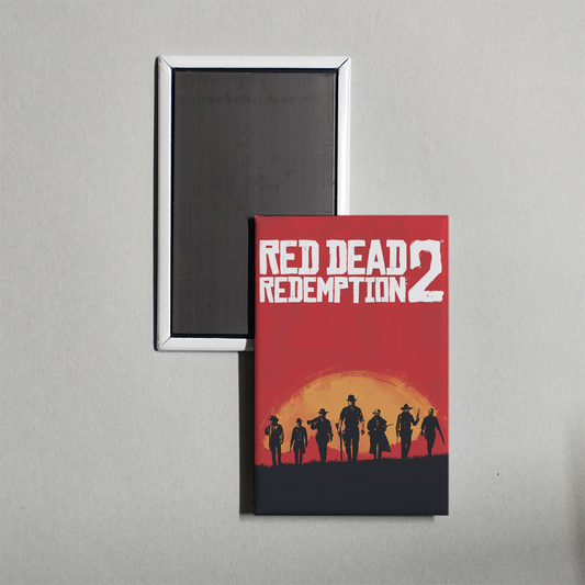 Red Dead Redemption 2 Mini Video Game Fridge Magnet