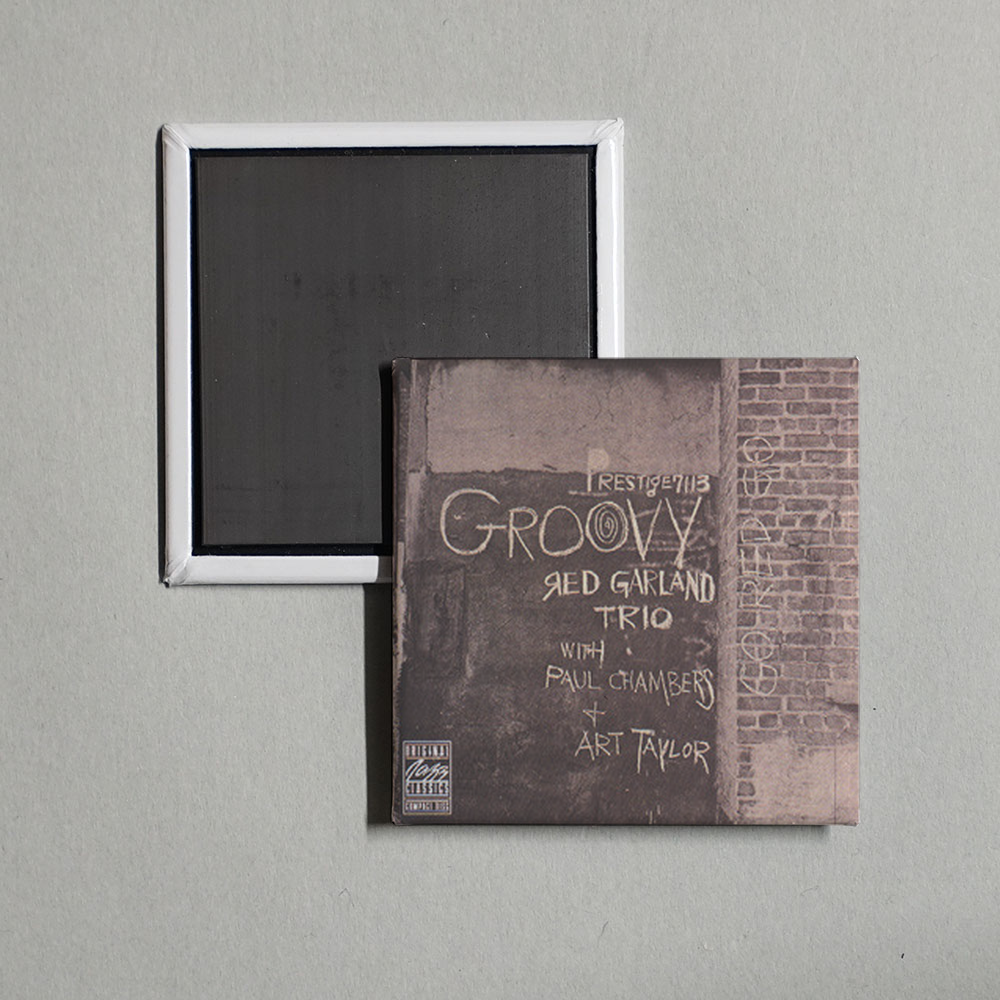 Red Garland Trio - Groovy Album Cover Fridge Magnet