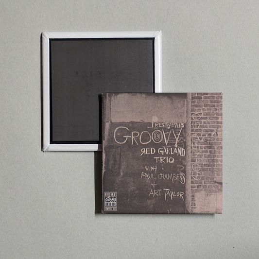 Red Garland Trio - Groovy Album Cover Fridge Magnet
