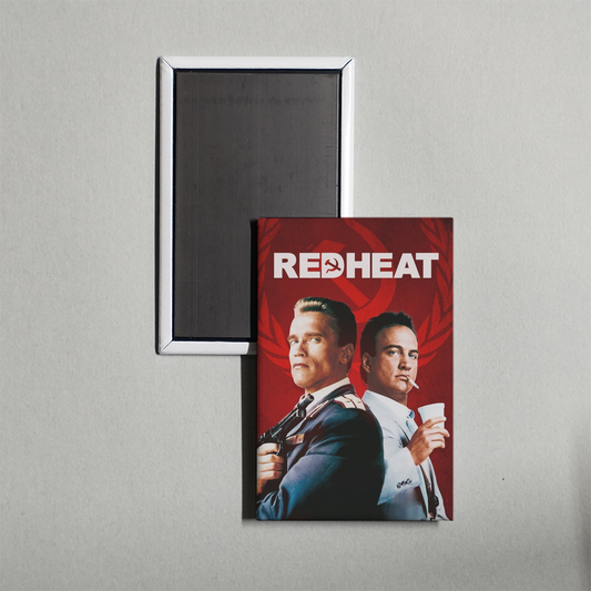 Red Heat Mini Movie Fridge Magnet