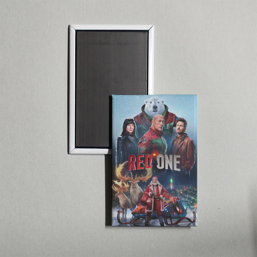 Red One Mini Movie Fridge Magnet