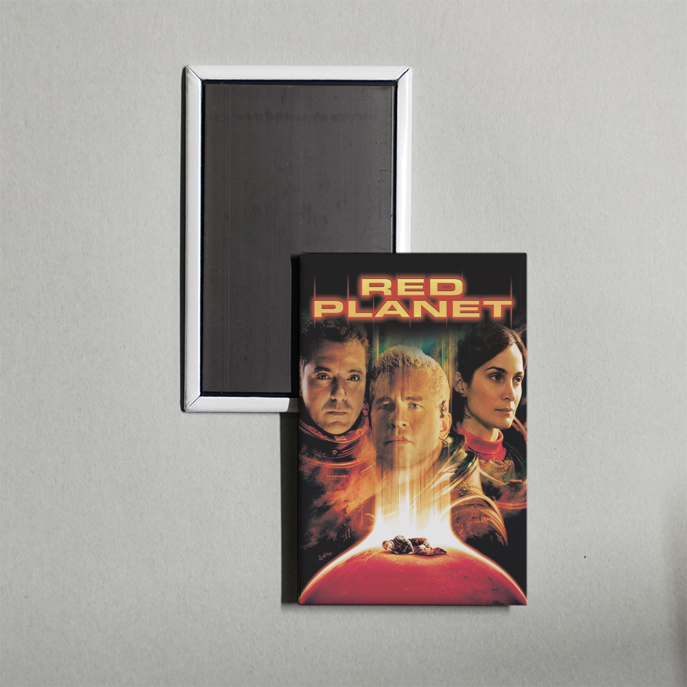 Red Planet Mini Movie Fridge Magnet