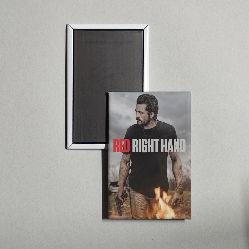 Red Right Hand Mini Movie Fridge Magnet