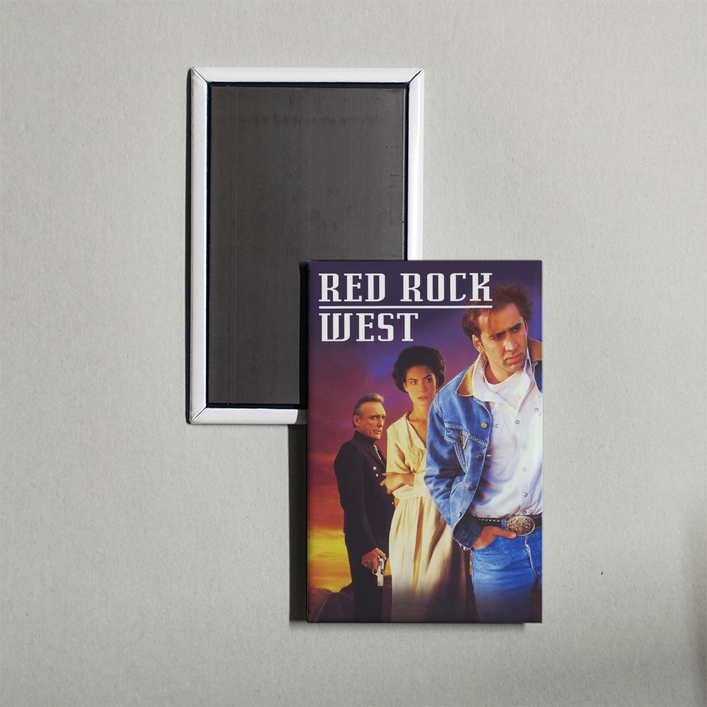 Red Rock West Mini Movie Fridge Magnet