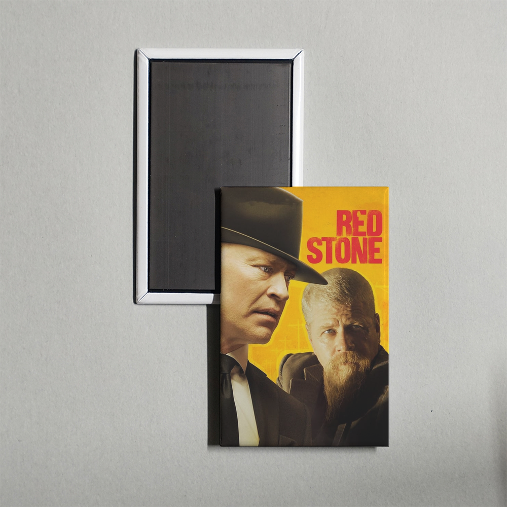 Red Stone Mini Movie Fridge Magnet