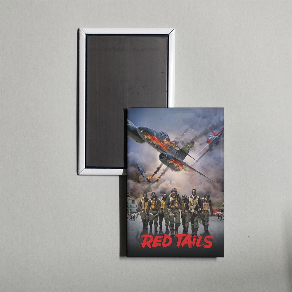 Red Tails Mini Movie Fridge Magnet
