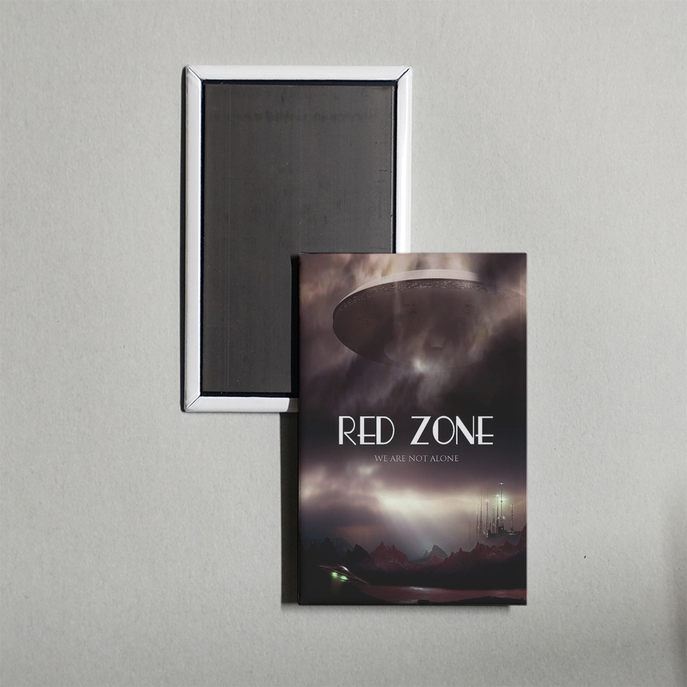 Red Zone Mini Movie Fridge Magnet