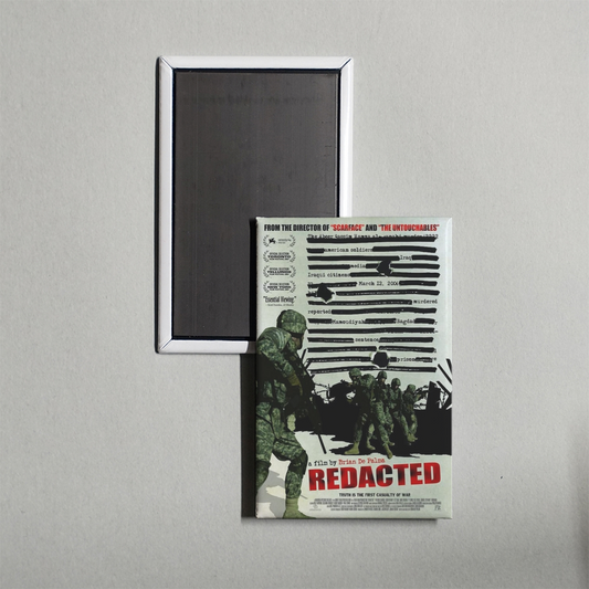 Redacted Mini Movie Fridge Magnet