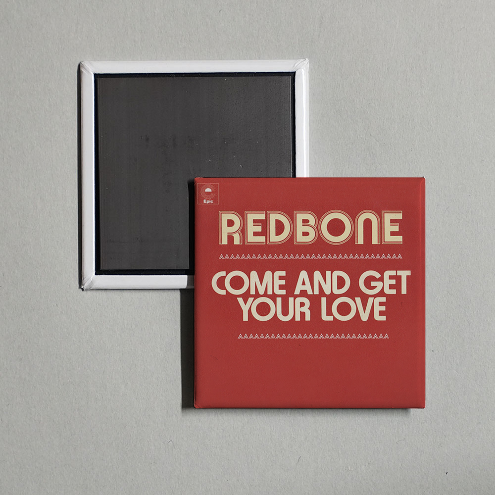 Redbone - Come and Get Your Love Album Cover Fridge Magnet