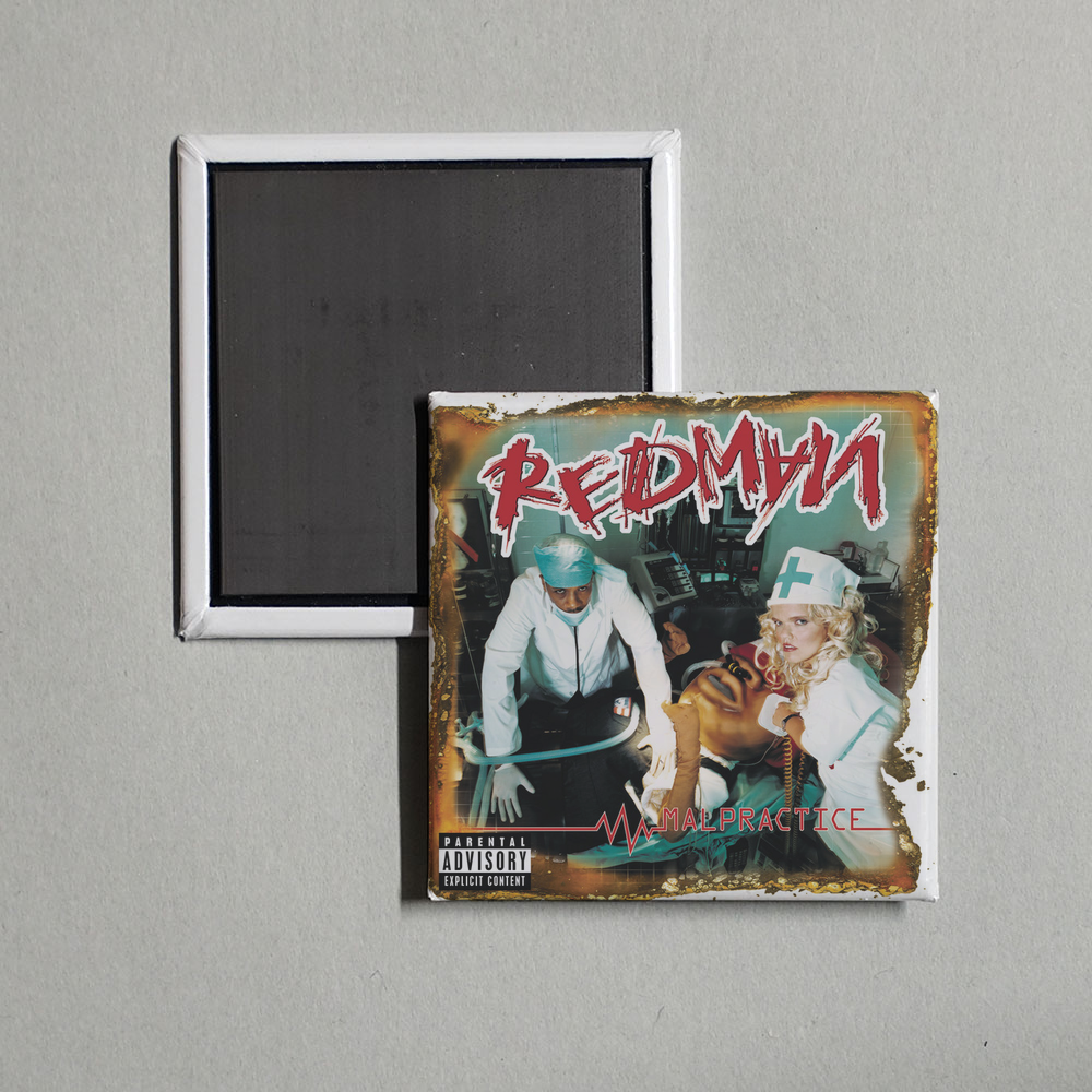 Redman - Malpractice Album Cover Fridge Magnet