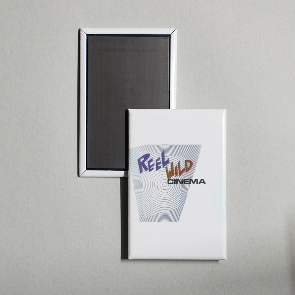 Reel Wild Cinema TV Show Fridge Magnet
