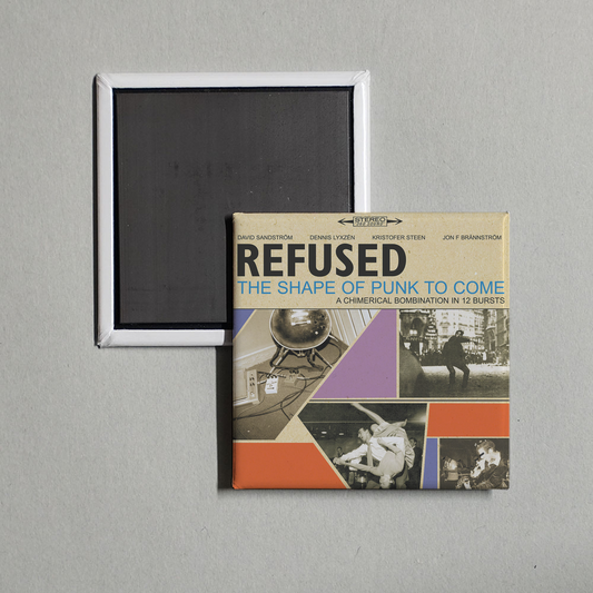 Refused - The Shape Of Punk To Come (Deluxe Edition) Album Cover Fridge Magnet