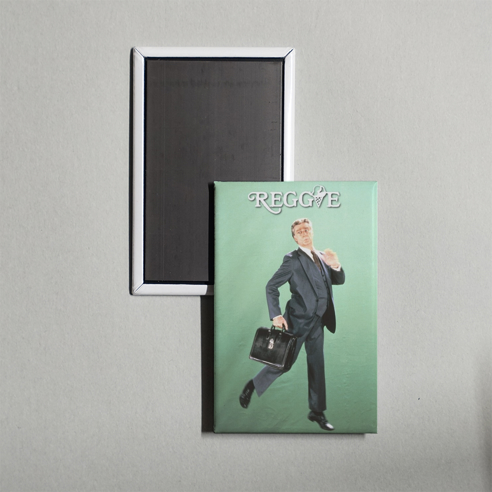Reggie TV Show Fridge Magnet