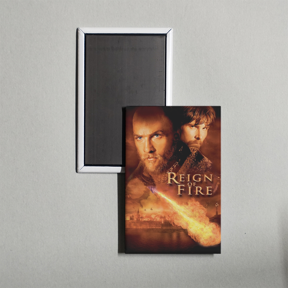 Reign of Fire Mini Movie Fridge Magnet