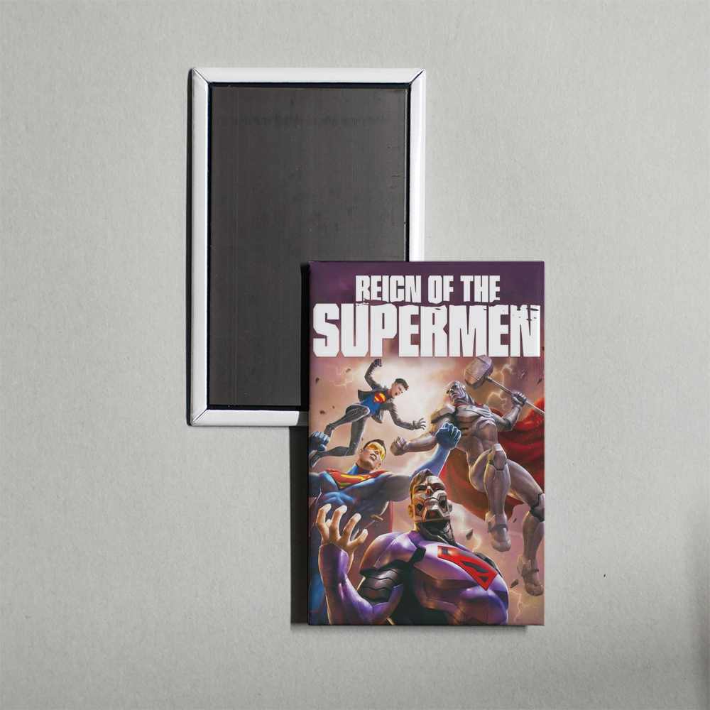 Reign of the Supermen Mini Movie Fridge Magnet