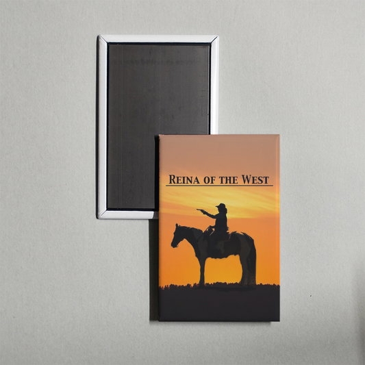 Reina of the West Mini Movie Fridge Magnet