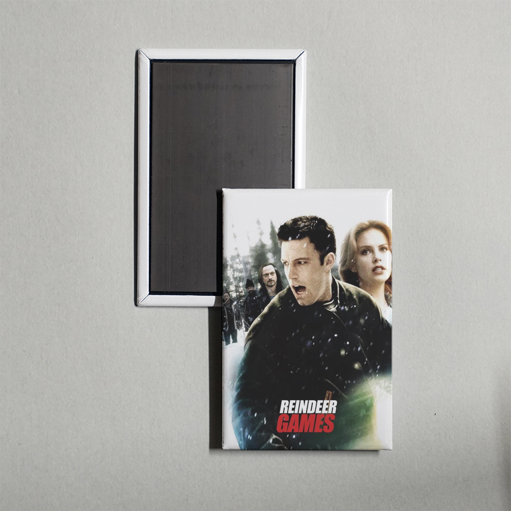 Reindeer Games Mini Movie Fridge Magnet
