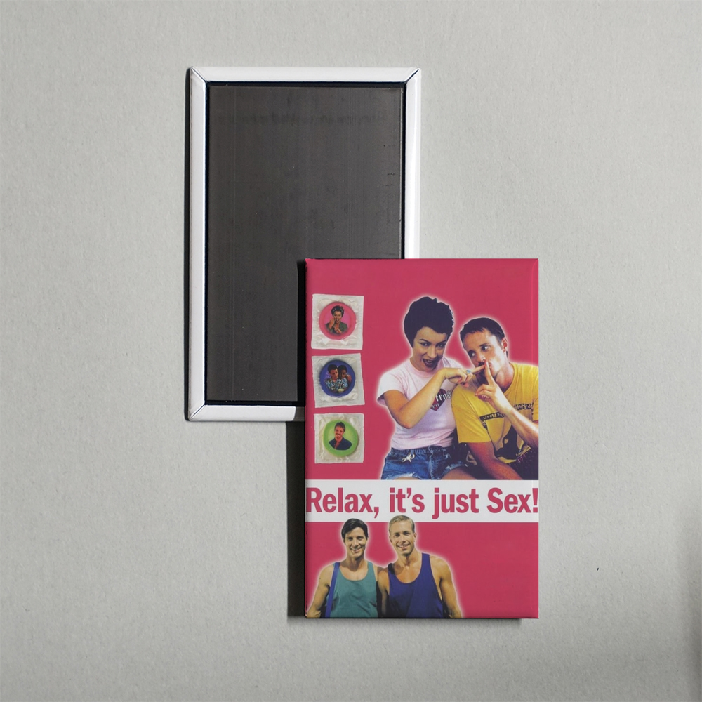 Relax... It's Just Sex Mini Movie Fridge Magnet