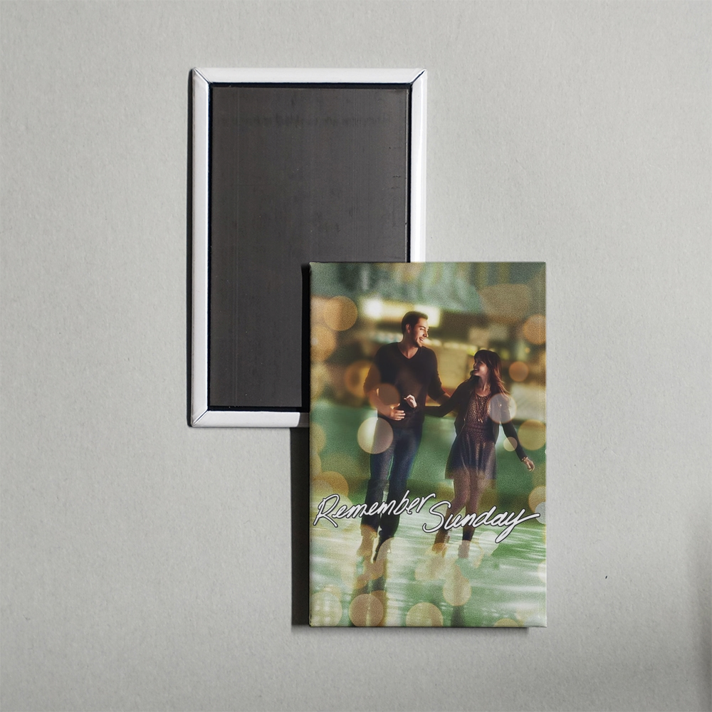 Remember Sunday Mini Movie Fridge Magnet