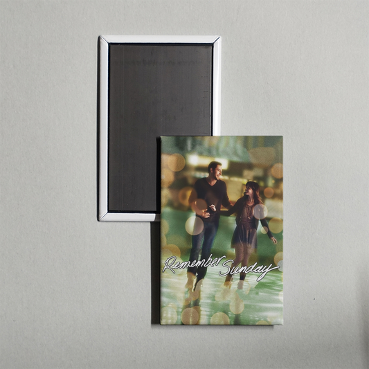 Remember Sunday Mini Movie Fridge Magnet