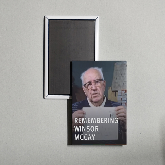 Remembering Winsor McCay Mini Movie Fridge Magnet