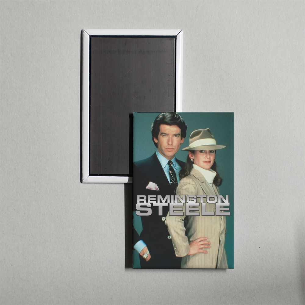 Remington Steele TV Show Fridge Magnet