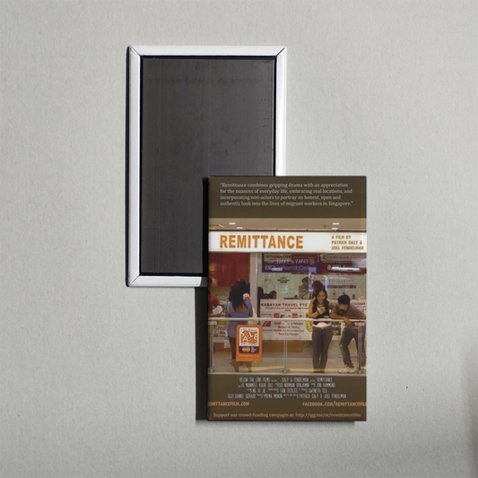 Remittance Mini Movie Fridge Magnet