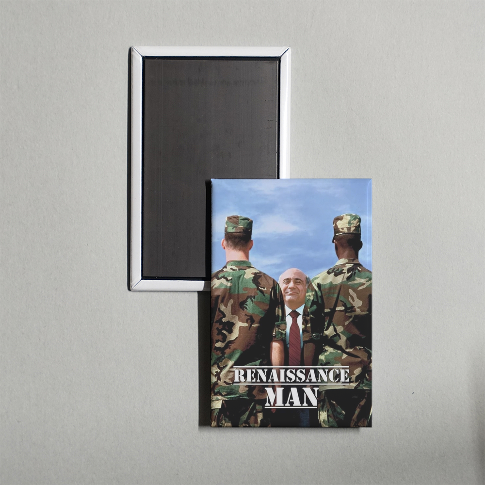 Renaissance Man Mini Movie Fridge Magnet