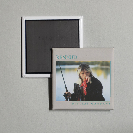 Renaud - Mistral gagnant Album Cover Fridge Magnet