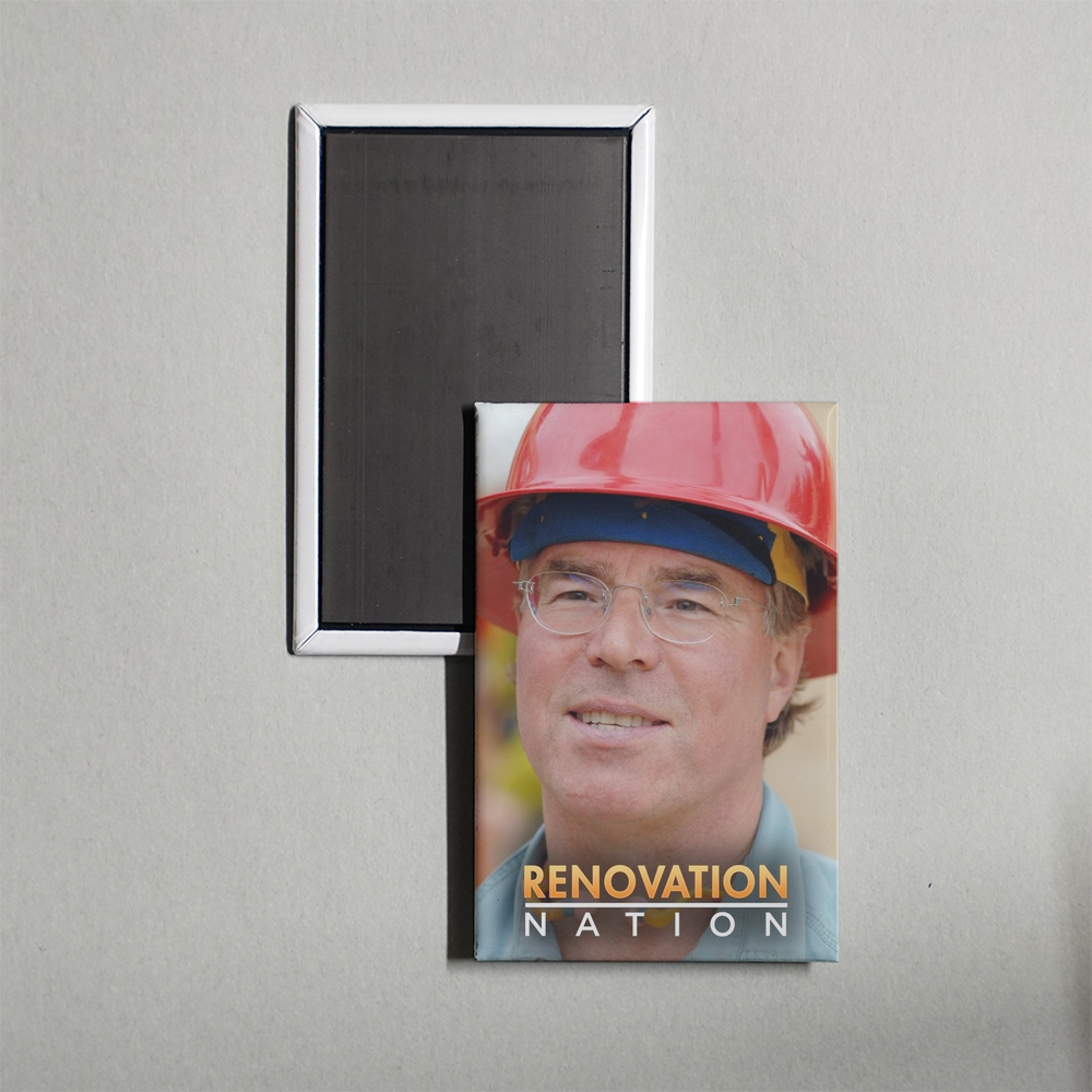 Renovation Nation TV Show Fridge Magnet