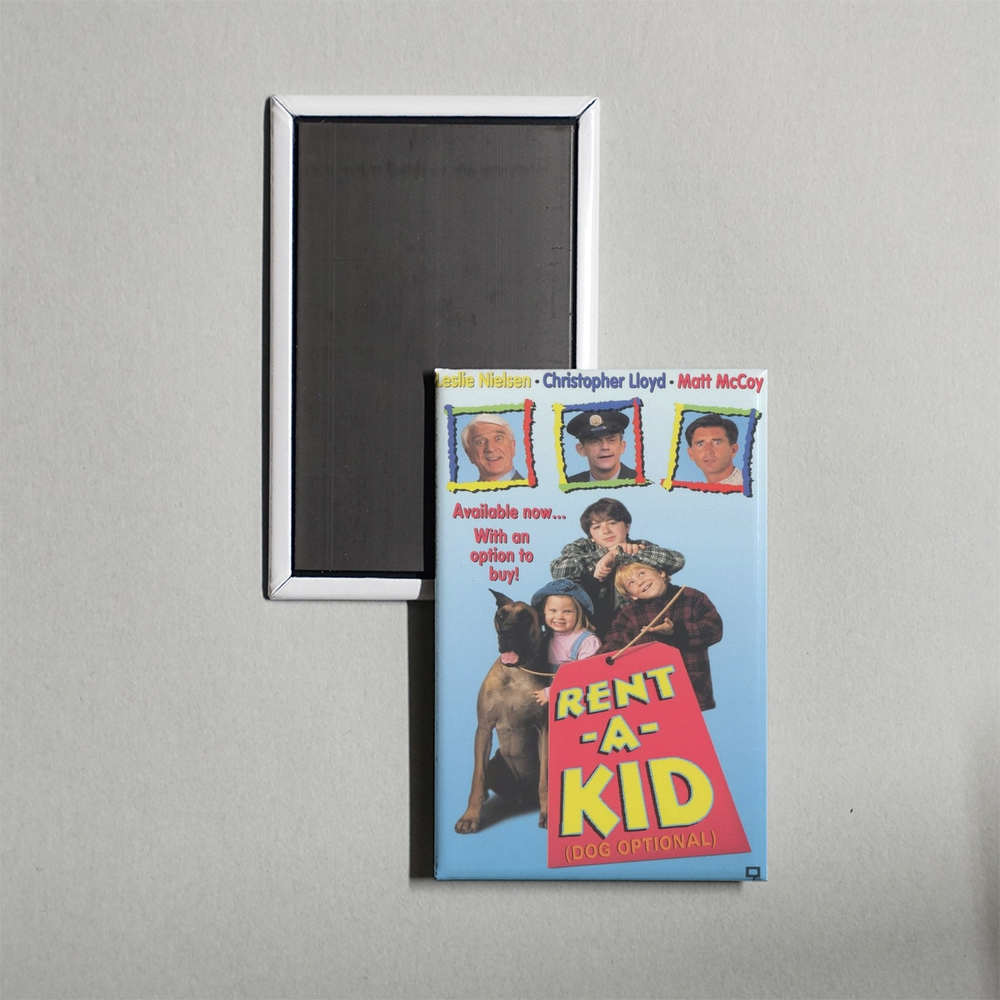 Rent-a-Kid Mini Movie Fridge Magnet